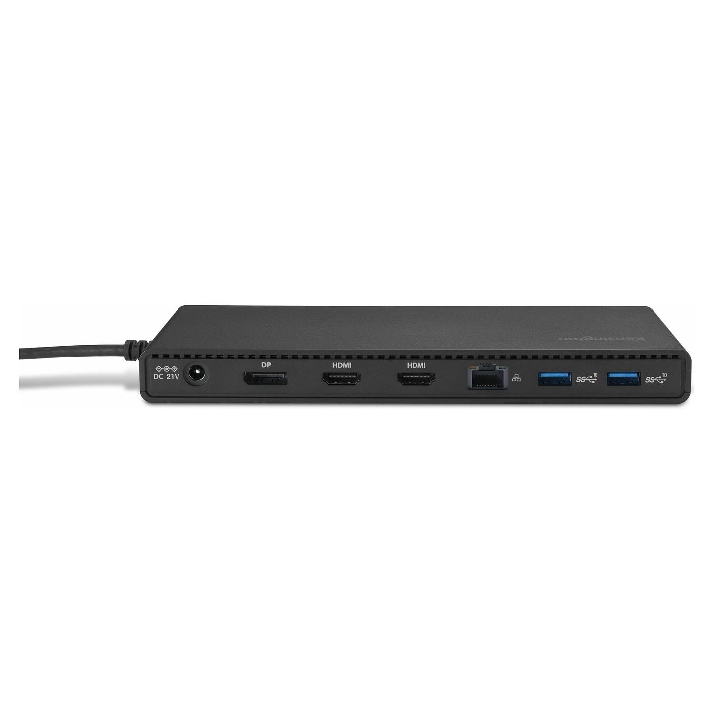 Docking Station Kensington SD4842P EQ, 3× Video, 2× HDMI, DisplayPort 1.4, 2× USB-C, 3× USB-A, Gigabit Ethernet, PD 100 W – Zezë - 3