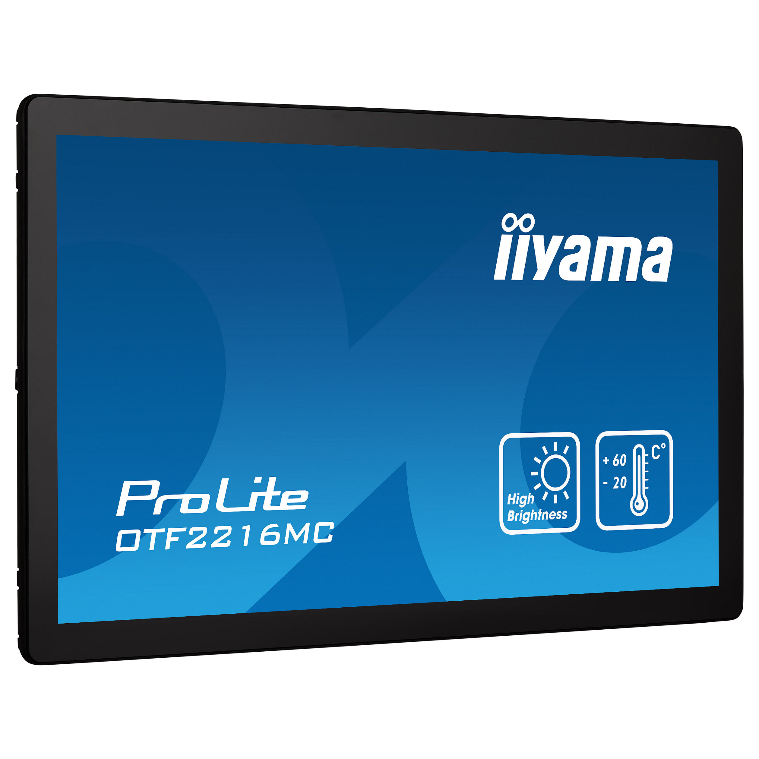 Monitor iiyama ProLite OTF2216MC-B1 / 21.5″ / FHD VA LCD Touchscreen / 60Hz / 25 ms / HDMI + DP + USB + VGA  - Zezë - 3