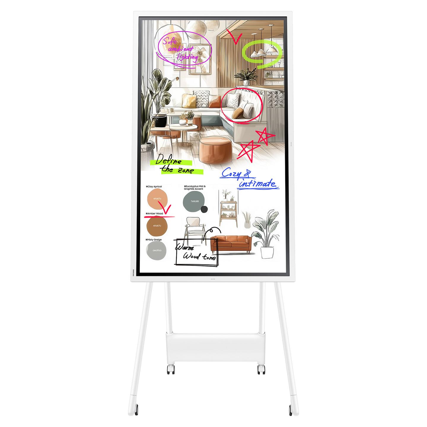 Interaktiv (Smart Board) Samsung Flip WM55FX, 55", 4K UHD VA, Touch, 8GB, 64GB, 2× HDMI, 3× USB-A - Hiri/Bardhë - 10