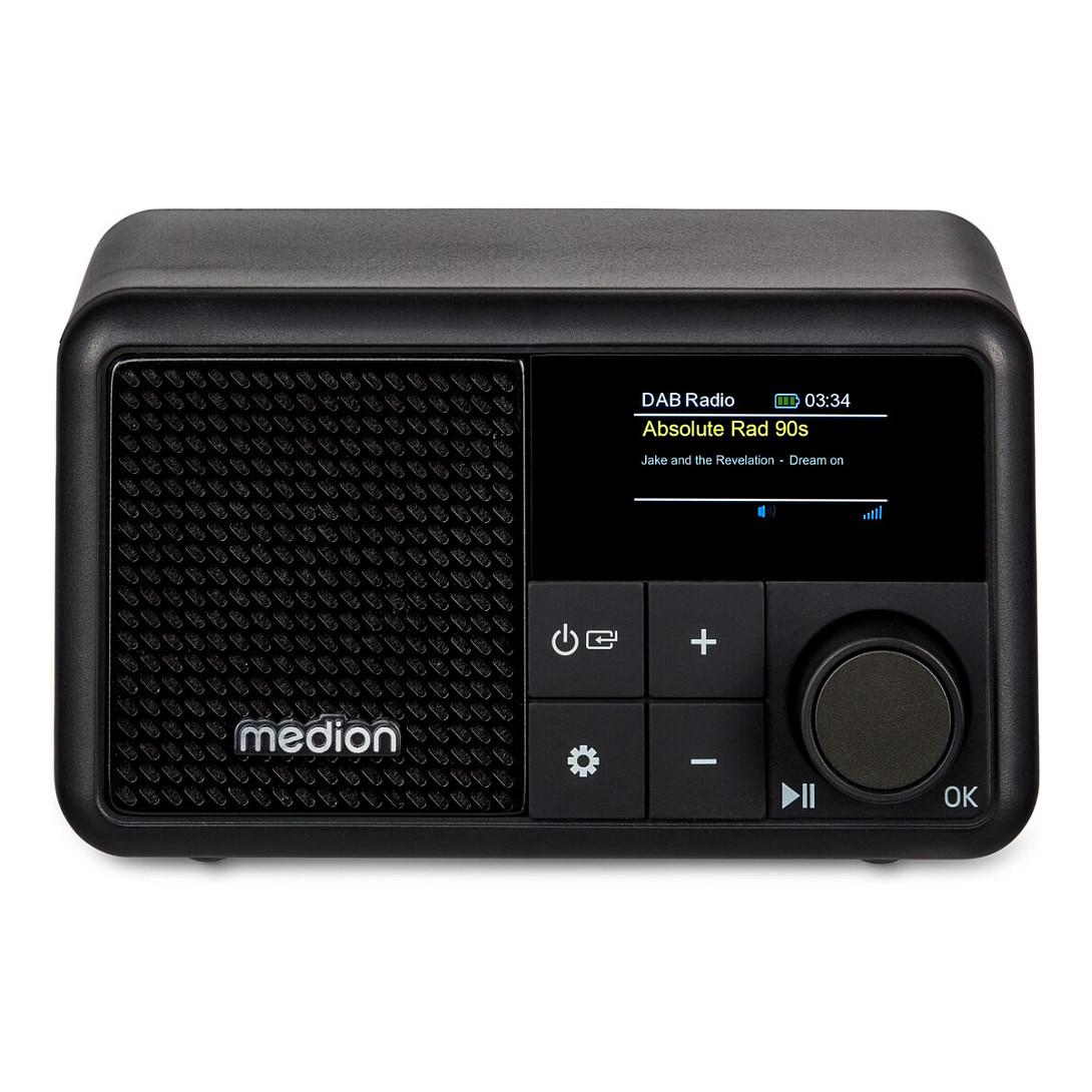 Radio Portative MEDION LIFE S66822,DAB+ ,FM, TFT , 2W, IPX1 - Zezë - 2