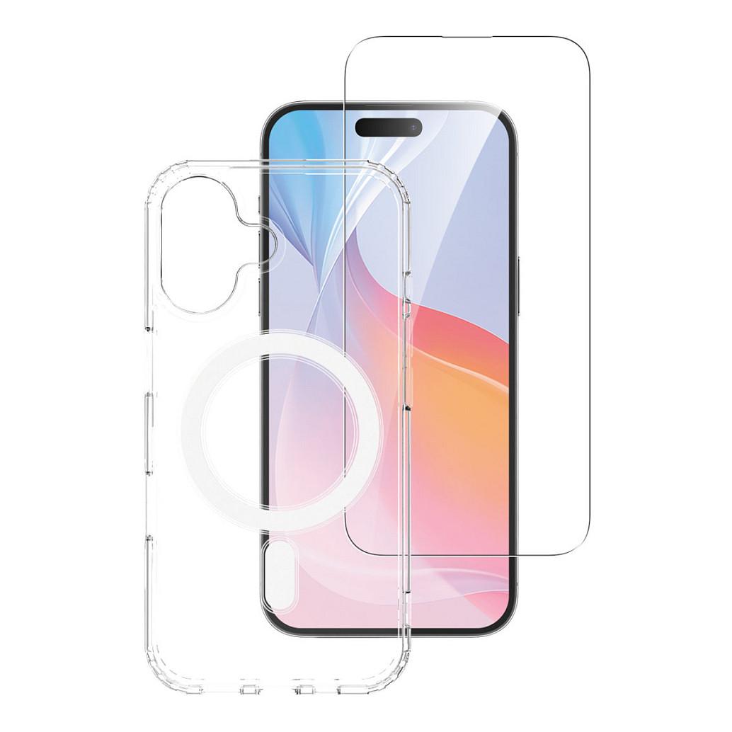 Aksesorë për telefon 4smarts 541195 / 360° Premium Protection Set / MagSafe / iPhone 16 - Transparente