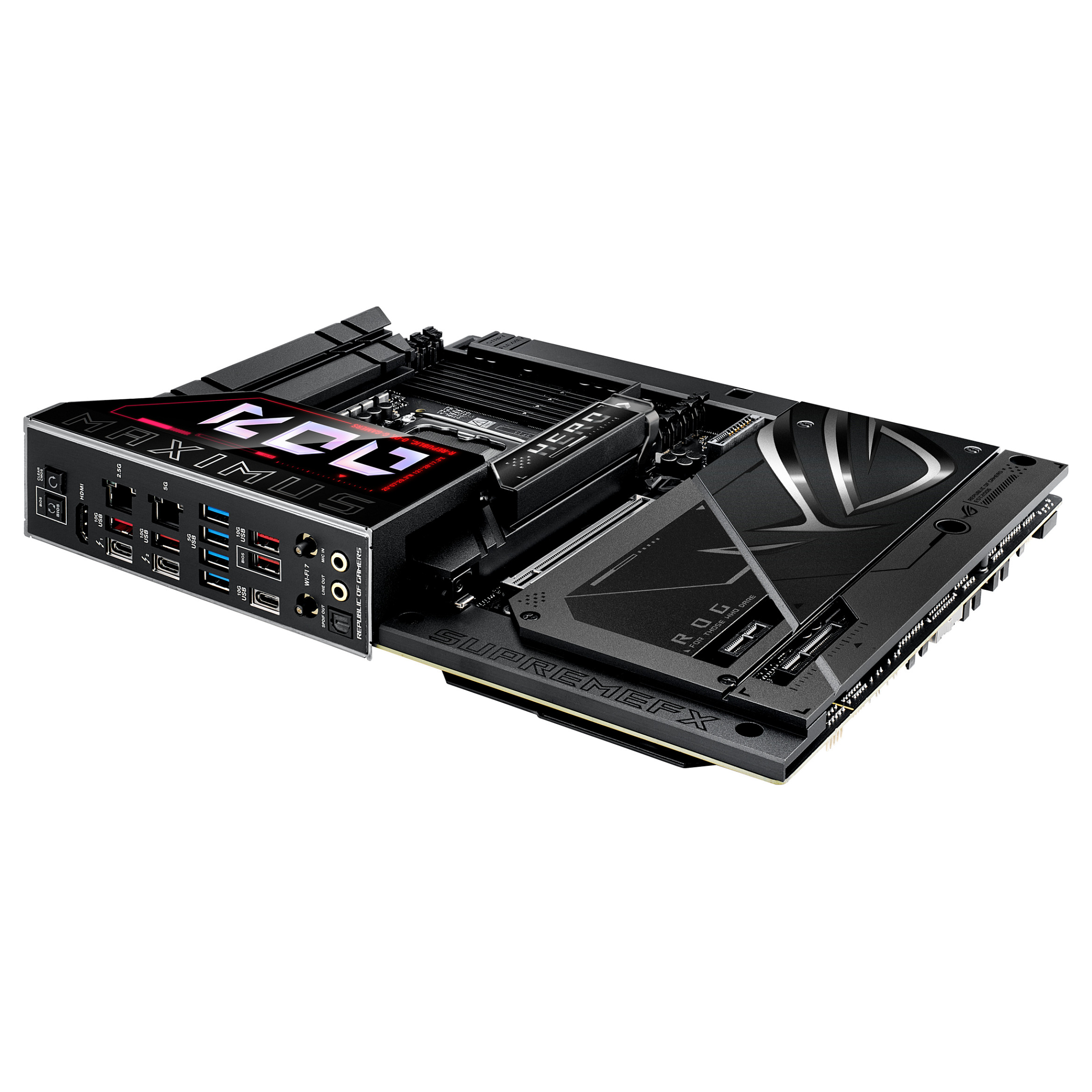 Pllakë Amë MB Intel ASUS ROG MAXIMUS Z890 HERO BTF / Intel Socket 1851 / DDR5 / ATX / HDMI+Thunderbolt 4 - 14