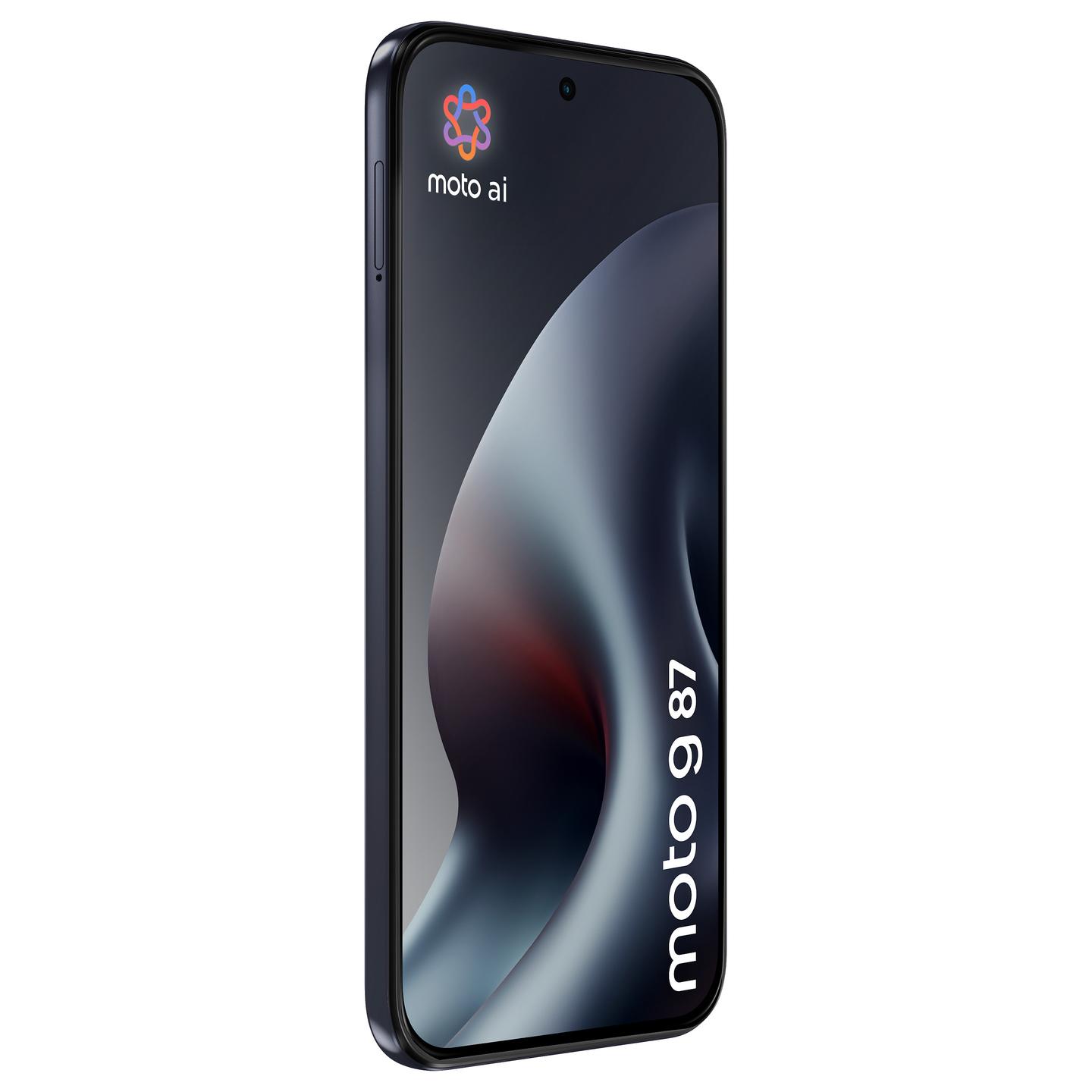 Telefon i Mençur Motorola moto g87 / 6.78" Extreme AMOLED / 120 Hz / Dimensity 6400 / 12 GB RAM / 256 GB / 5G / Dual SIM / 200 MP - Gri e errët - 4