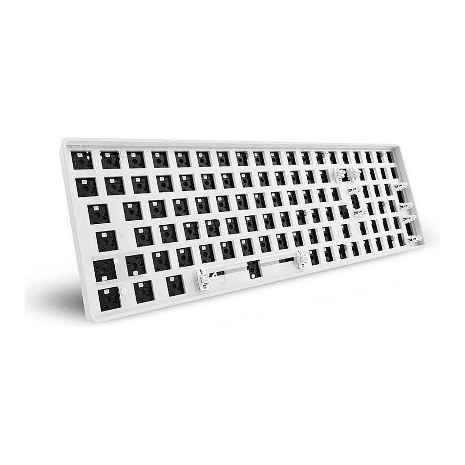 Tastierë Gaming Sharkoon SGK50 S2 Barebone Wired / No Keycaps - Bardhë - 1