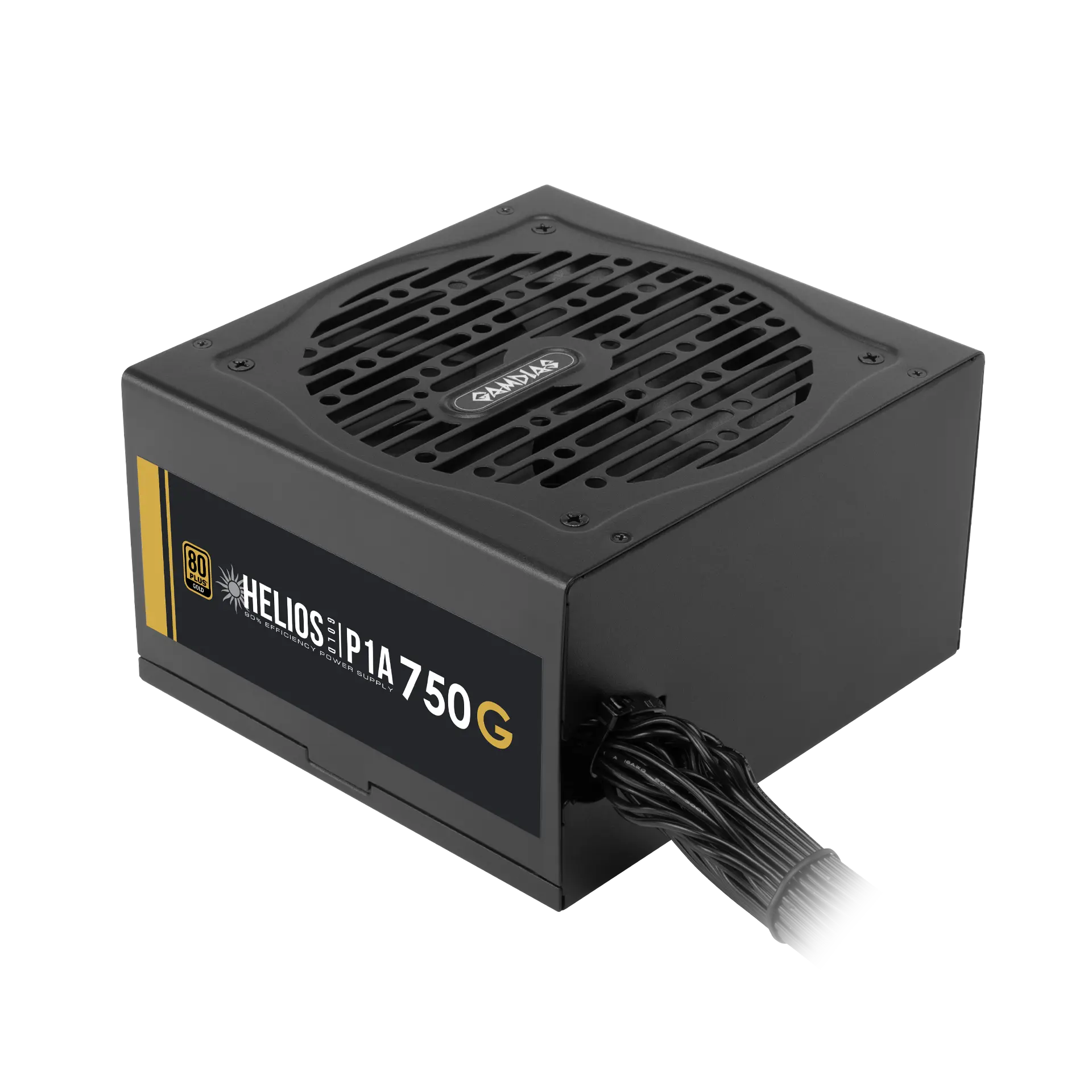 Furnizues Energjie ATX GAMDIAS Helios P1A-750G / 750W / 80 PLUS Gold / ATX 2.52 - Zezë