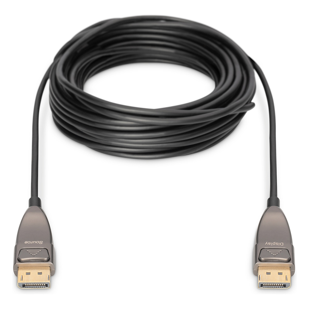 Kabllo DisplayPort DIGITUS AOC Hybrid Fiber Optic Cable UHD 8K 15m - 3