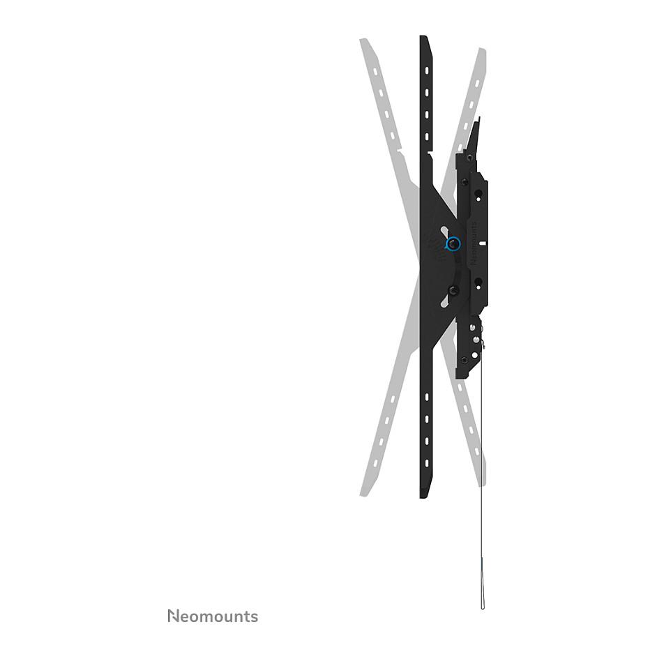Mbajtëse Muri për TV Neomounts WL35-750BL18 / 55"-98" / 125kg / Tilt ±15° / Heavy Duty / Lockable / TÜV - Zezë - 4