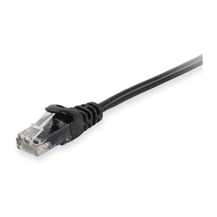 Kabllo për rrjet Equip Patch Cable Cat6A U/UTP / 2xRJ45 / 0.25m / LSZH / Polybeutel - Zezë - 2