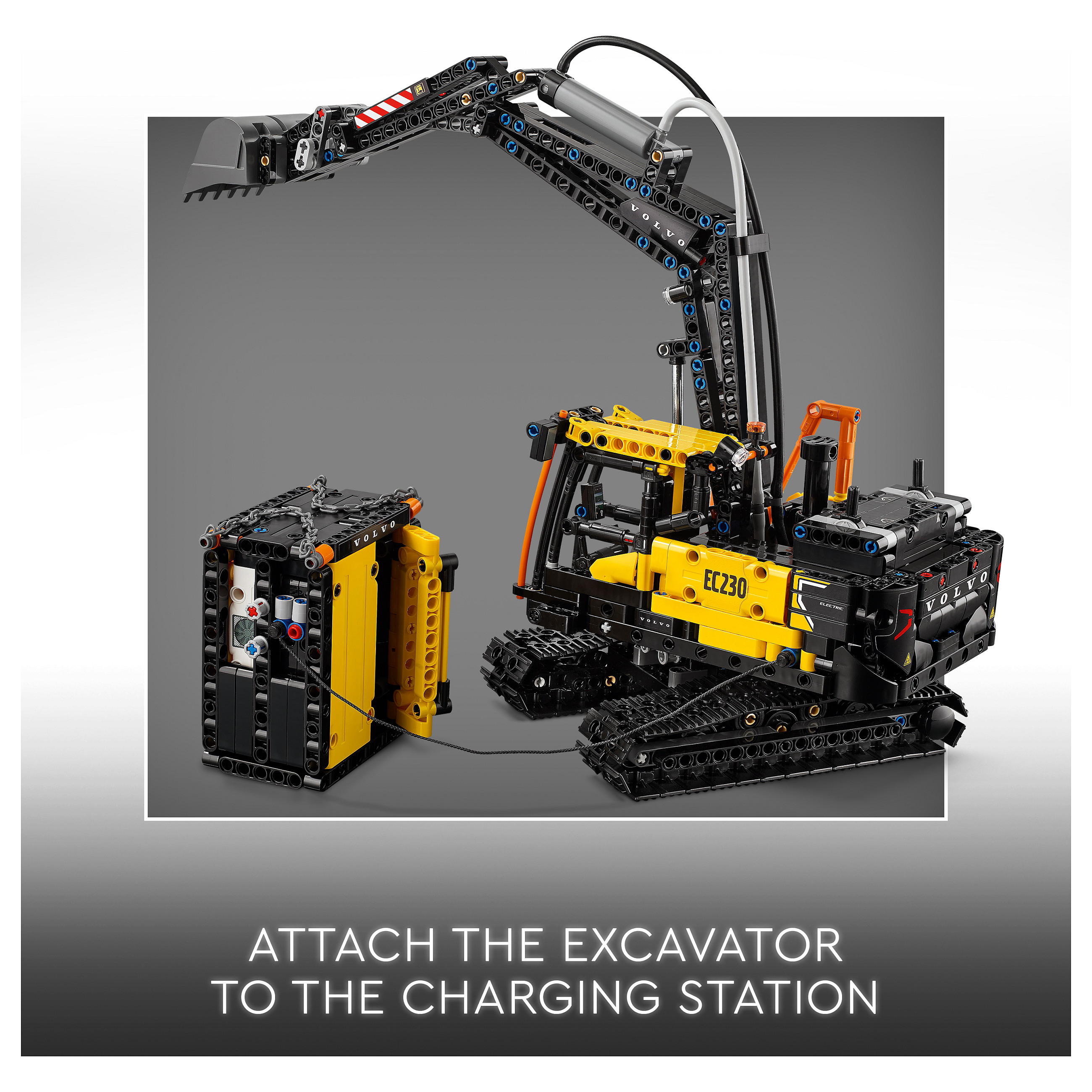 LEGO Technic Volvo FMX Truck with EC230 Electric Crawler Excavator 42175 - 29