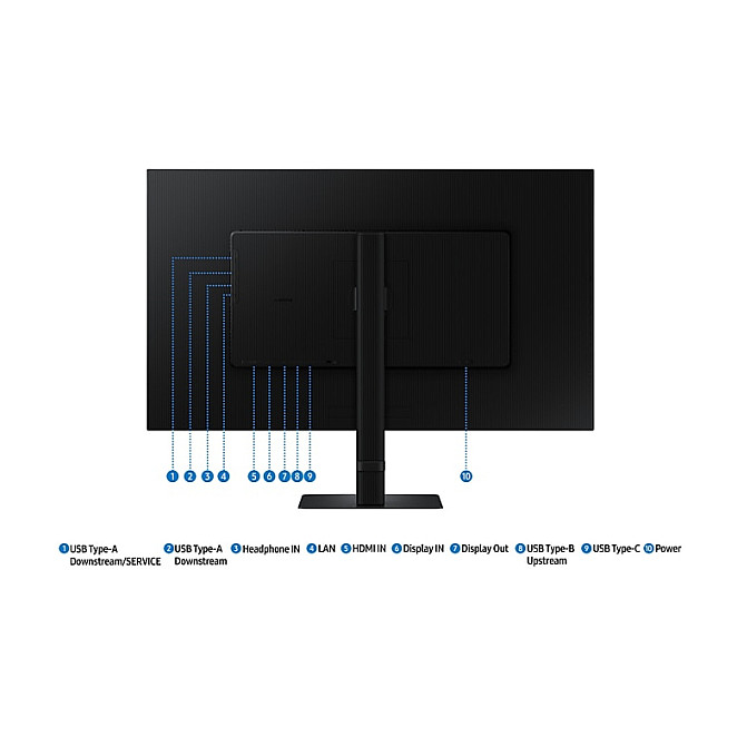 Monitor Samsung ViewFinity S60UD S32D604UAU / 32″ QHD IPS LED / 100 Hz / 5ms / HDMI + DP + USB‑C / E zezë - 17