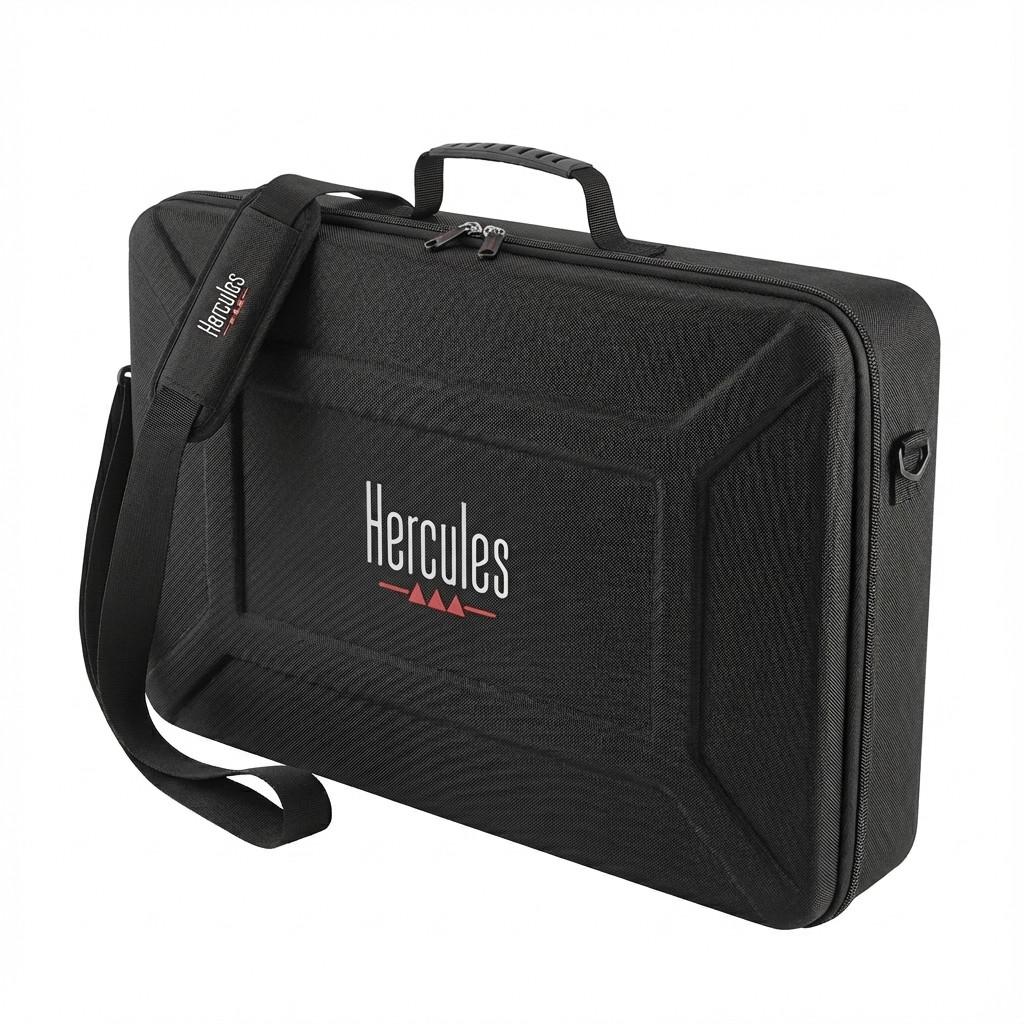 Çantë transporti për kontrollues DJ Hercules DJControl Inpulse T7 Premium, EVA gjysmë e fortë, dorezë dhe rrip krahu - Zezë