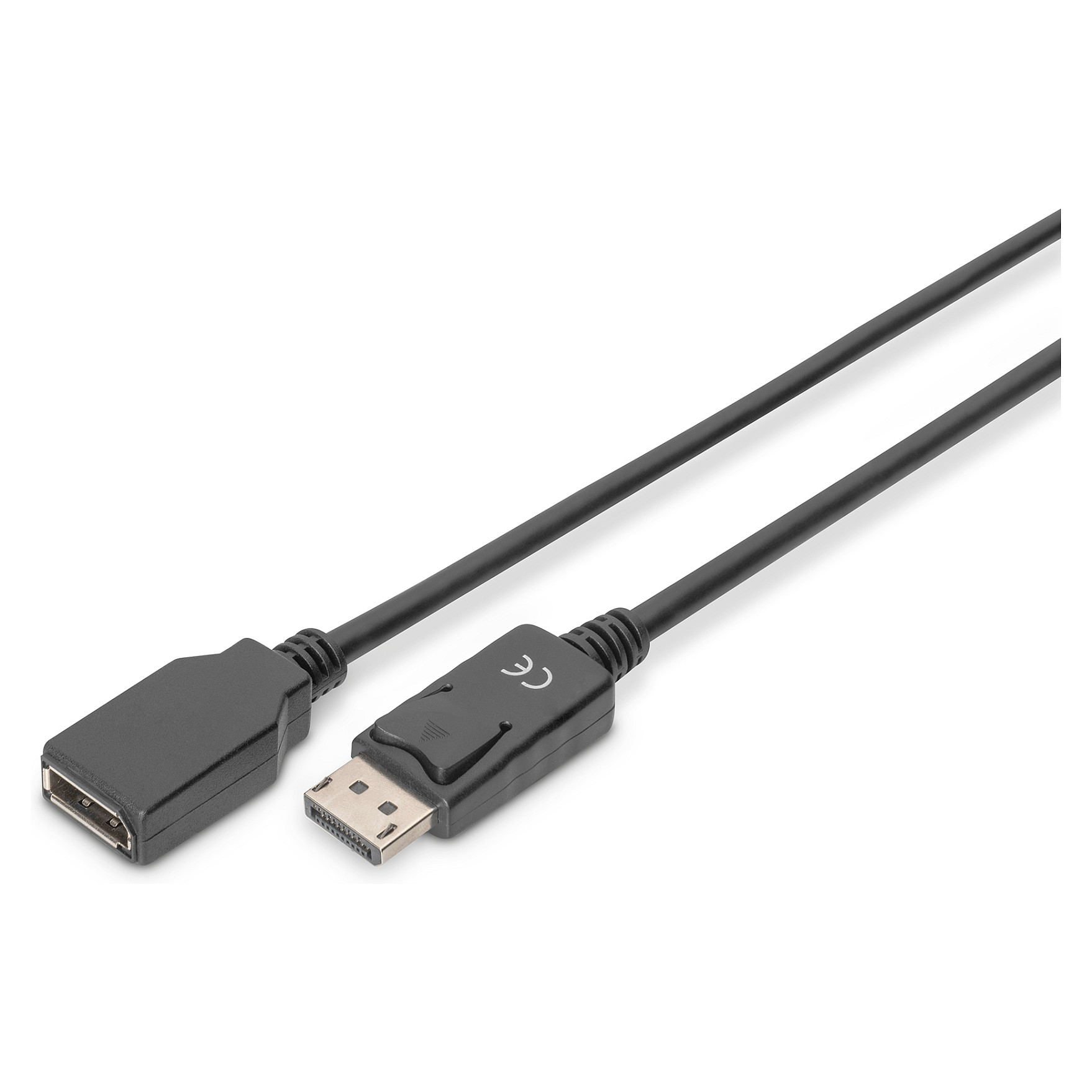 Kabllo DisplayPort DIGITUS DP Extension / 2m / 8K - Zezë - 1