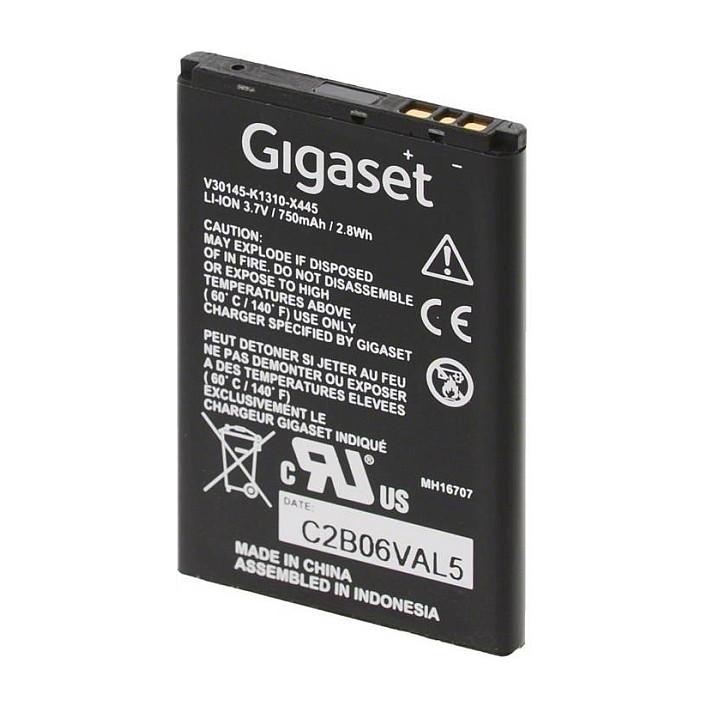 Bateri Zëvendësuese Gigaset V30145-K1310-X445, Li-Ion, 3.7 V, 750 mAh - Zezë
