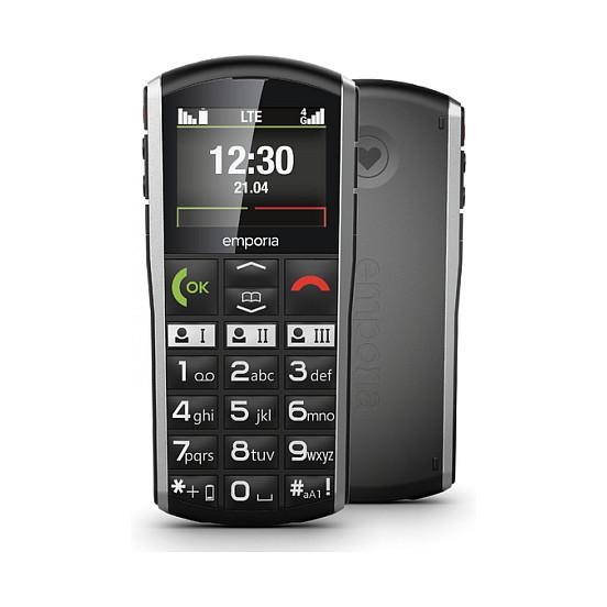 Telefon Emporia SIMPLICITY-LTE / 4G / Single SIM - Zezë/Argjend - 2