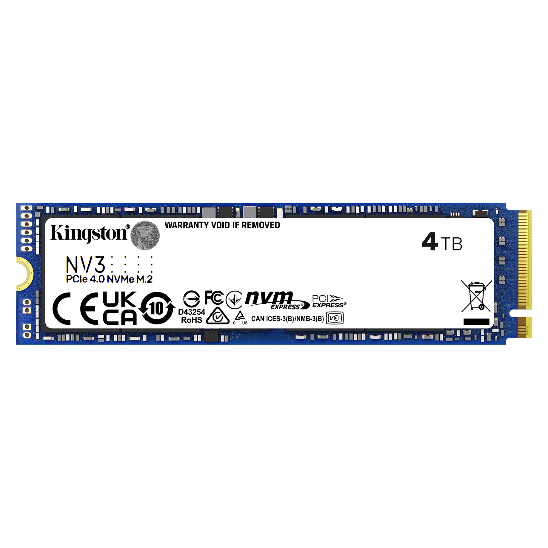 SSD të Brendshme M.2 4TB Kingston NV3 NVMe PCIe 4.0 x 4 - 3