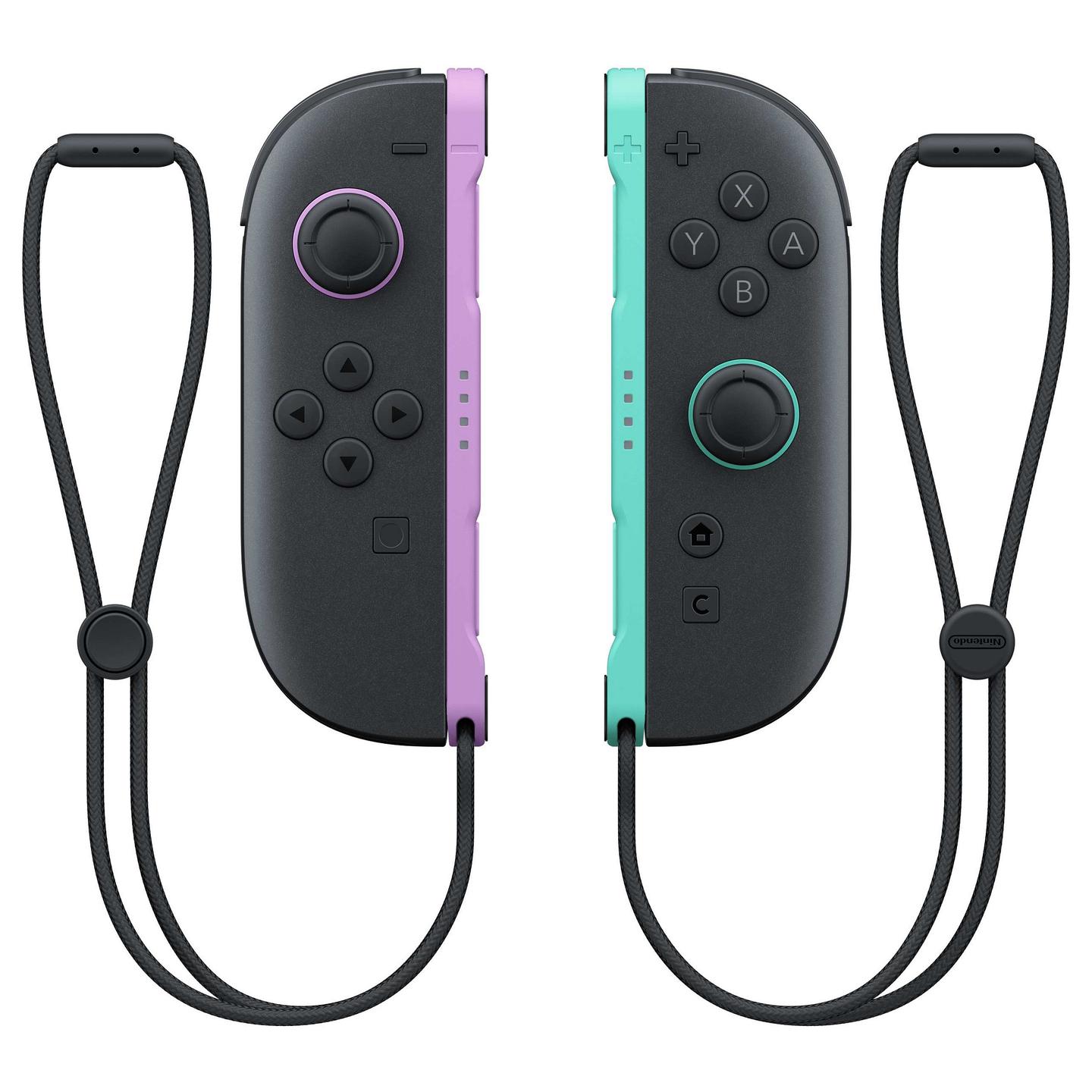 Kontroller Nintendo Joy-Con 2, Nintendo Switch 2, Set prej 2 Copësh – Zezë , Vjollcë , Gjelbër 
