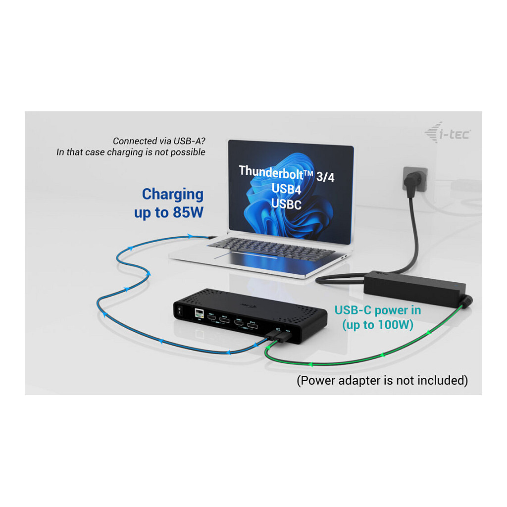 Docking Station I‑TEC Universal Dual 4K - Zezë - 7