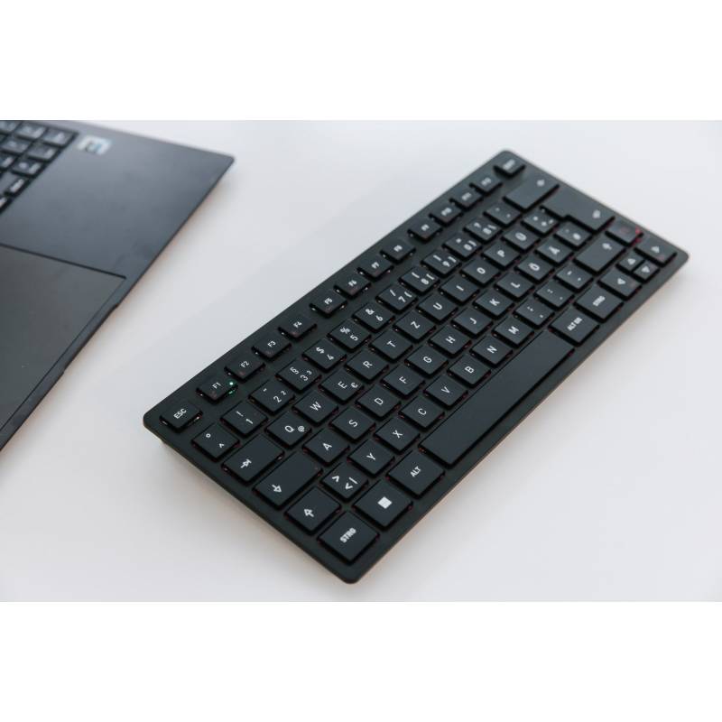 Tastierë pa Kabllo Cherry KW 9200 Mini / QWERTZ – Zezë - 4