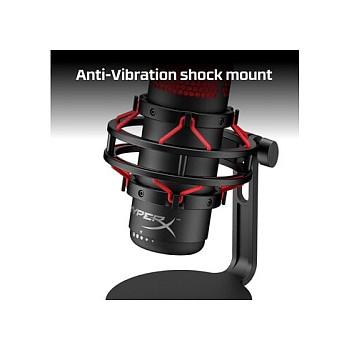 Mikrofon Gaming HyperX QuadCast, USB, 4 Pattern, 20Hz–20kHz, Red Lighting - Zezë - 11