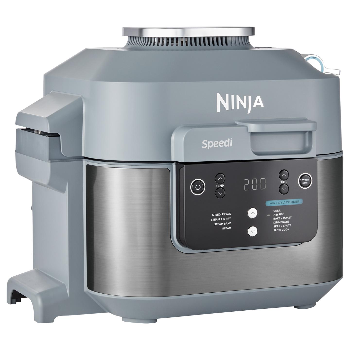 Fryer Ninja Speedi ON400EU, 5.7L, 1760W, 10 Funksione, Gatim me Avull, Air Fry, Grill - Gri - 2