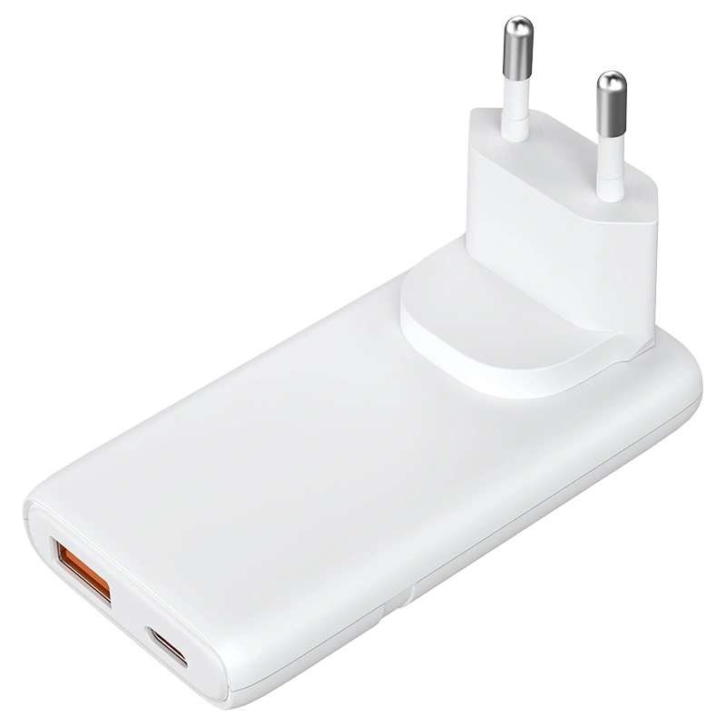 Adapter LogiLink PA0376 / 65W / GaN / 1x USB-C PD / 1x USB-A QC – Bardhë - 2