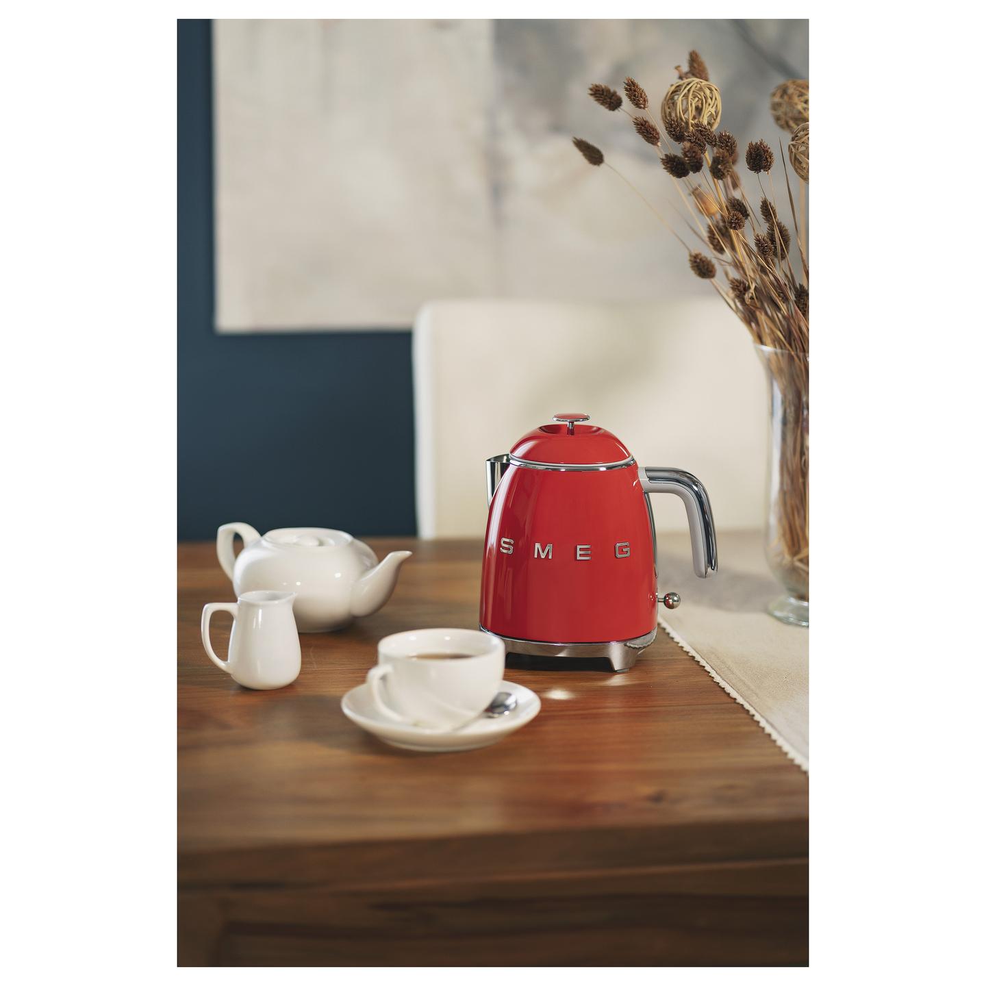 Çajnik Elektrik Smeg KLF05RDEU, 0.8L, 1400W, 360° – Kuqe - 17