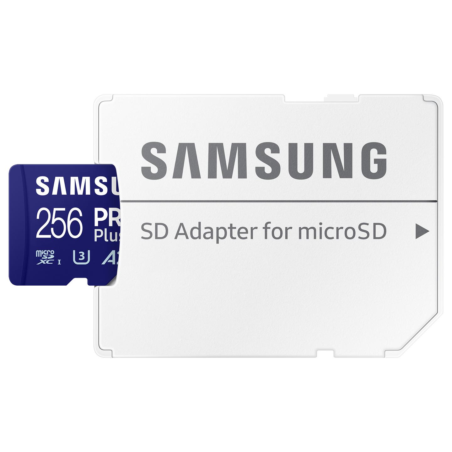 Kartë Memorie microSD Samsung PRO Plus 256GB, UHS-I, U3, V30, A2, 180 MB/s Lexim, 130 MB/s Shkrim - 5