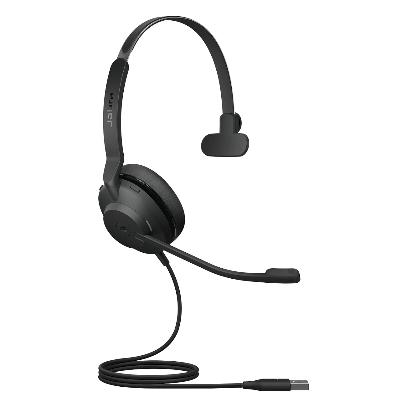 Kufje me kabllo Jabra Evolve2 30 SE / USB-A / MS / Mono - Zezë