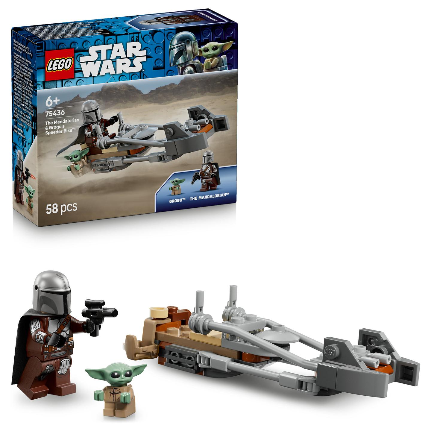 LEGO Star Wars The Mandalorian & Grogu's Speeder Bike 75436 - 16