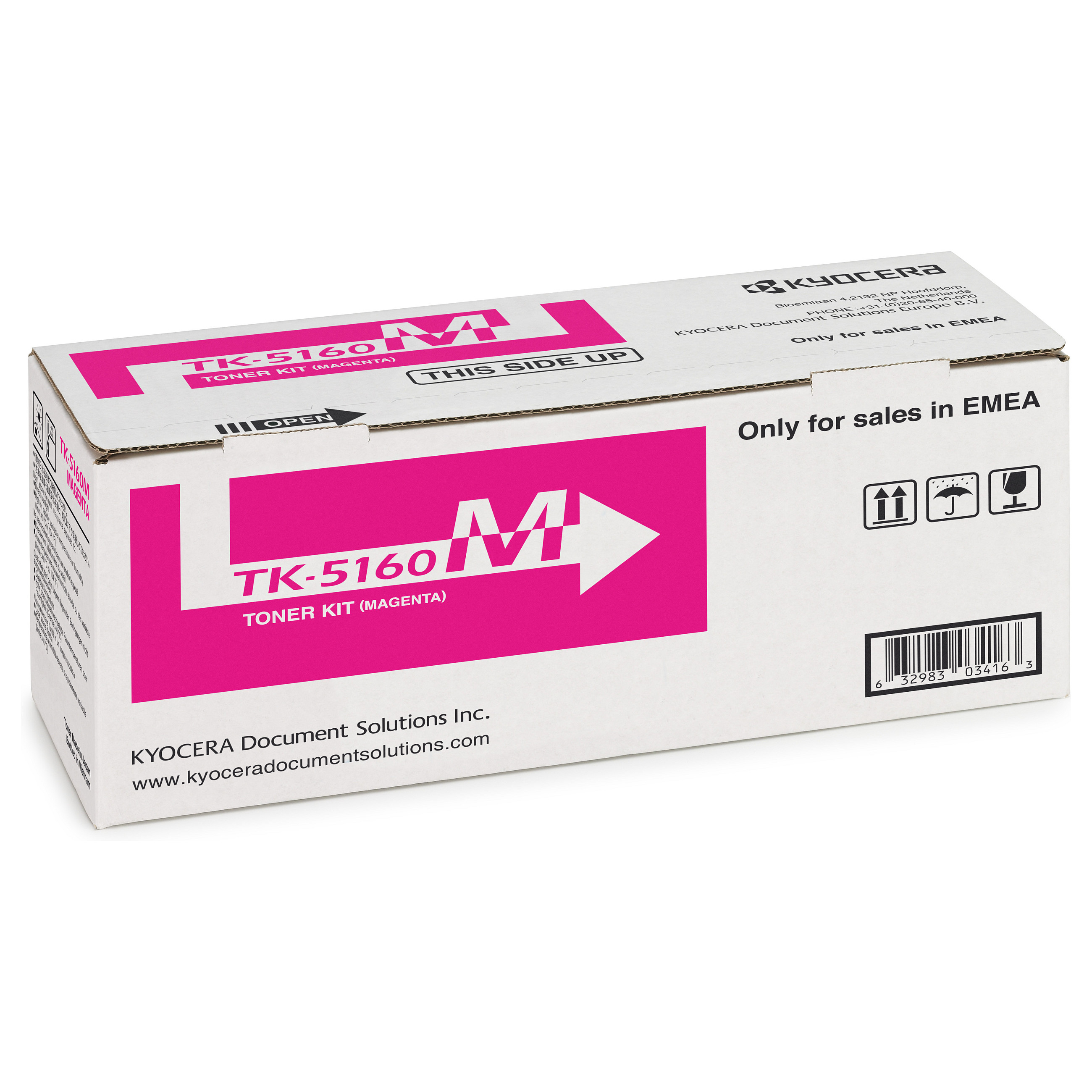 Toner Kyocera TK 5160M Original Cartridge TK-5160M Magenta / Up to 12,000 Pages (for P7040cdn) - Rozë - 2