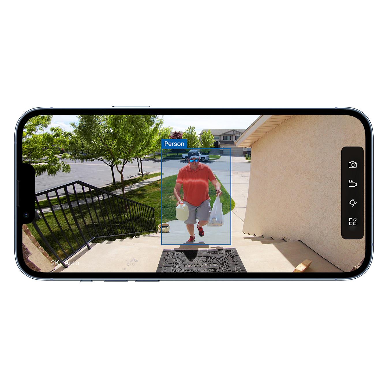 Kamera Sigurie IP CCTV TP-Link Tapo D210, 2K 3MP, 2304 × 1296, Wi-Fi, 160°, IP65, Bateri 180 Ditë - Bardhë - 9