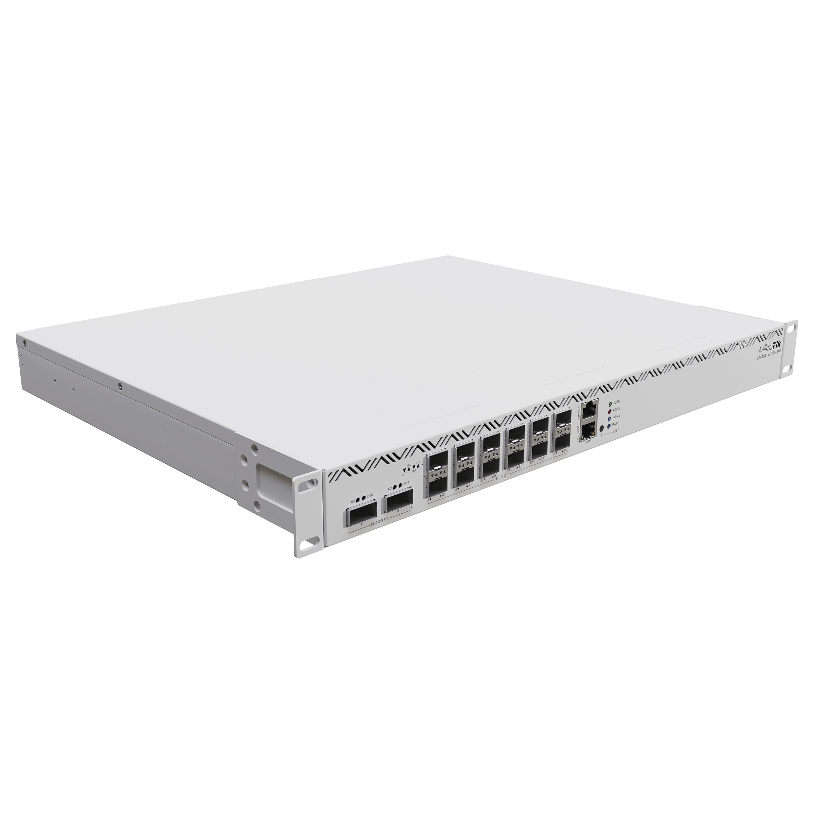 Ruter MikroTik CCR2216 / 1x Gigabit /12x 10G SFP+/ 2x 40G QSFP+ - 1