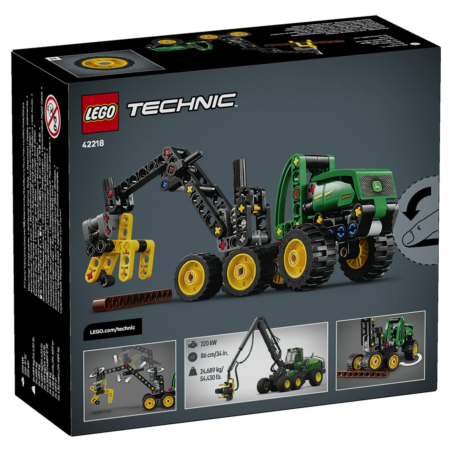 LEGO Technic John Deere 1470H Wheeled Harvester 42218 - 15