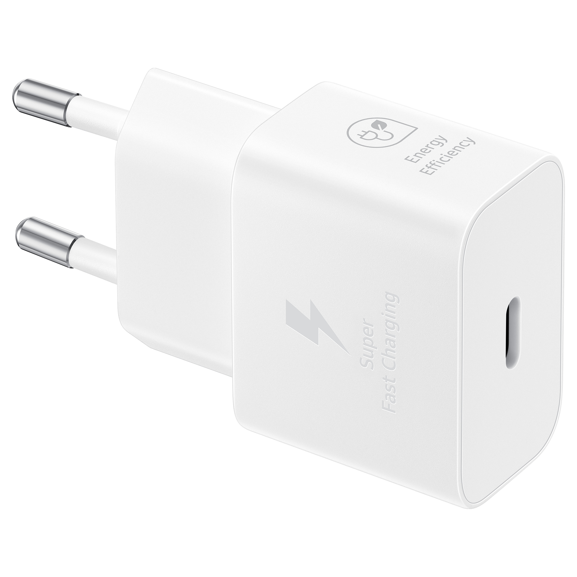 Aksesorë për telefon Samsung 25W Fast Charger USB-C Power Adapter – Bardhë - 1