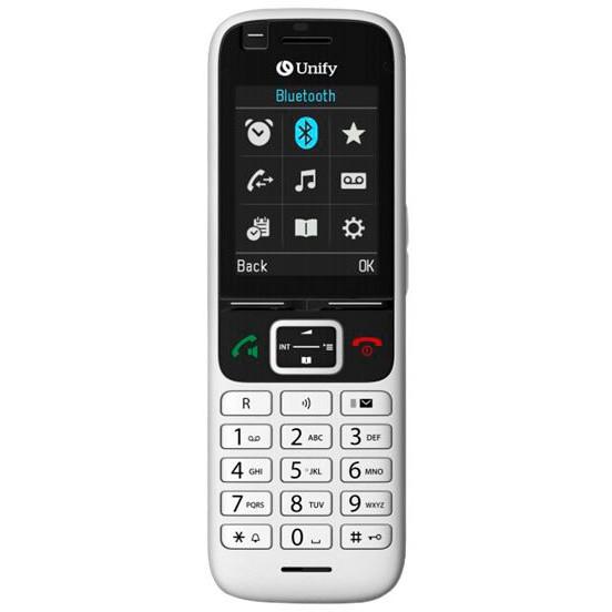 Telefon VoIP Unify Atos OpenScape S6 / L30250-F600-C510 / DECT / Bluetooth / Ekran me ngjyra / Jack 3.5 mm / Hands-Free – Argjend