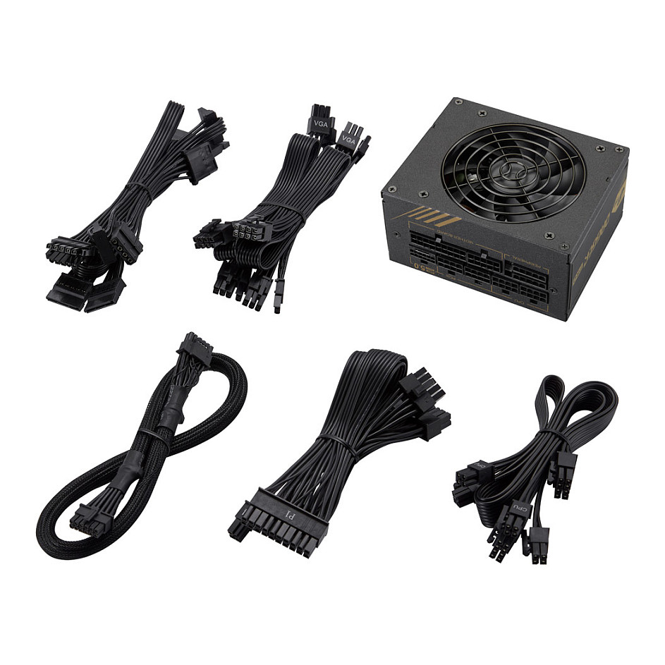 Furnizues Energjie FSP DAGGER PRO ATX 3.0 (PCIe 5.0) / 850W / SFX / 80 PLUS Gold / Fully Modular - Zezë - 5