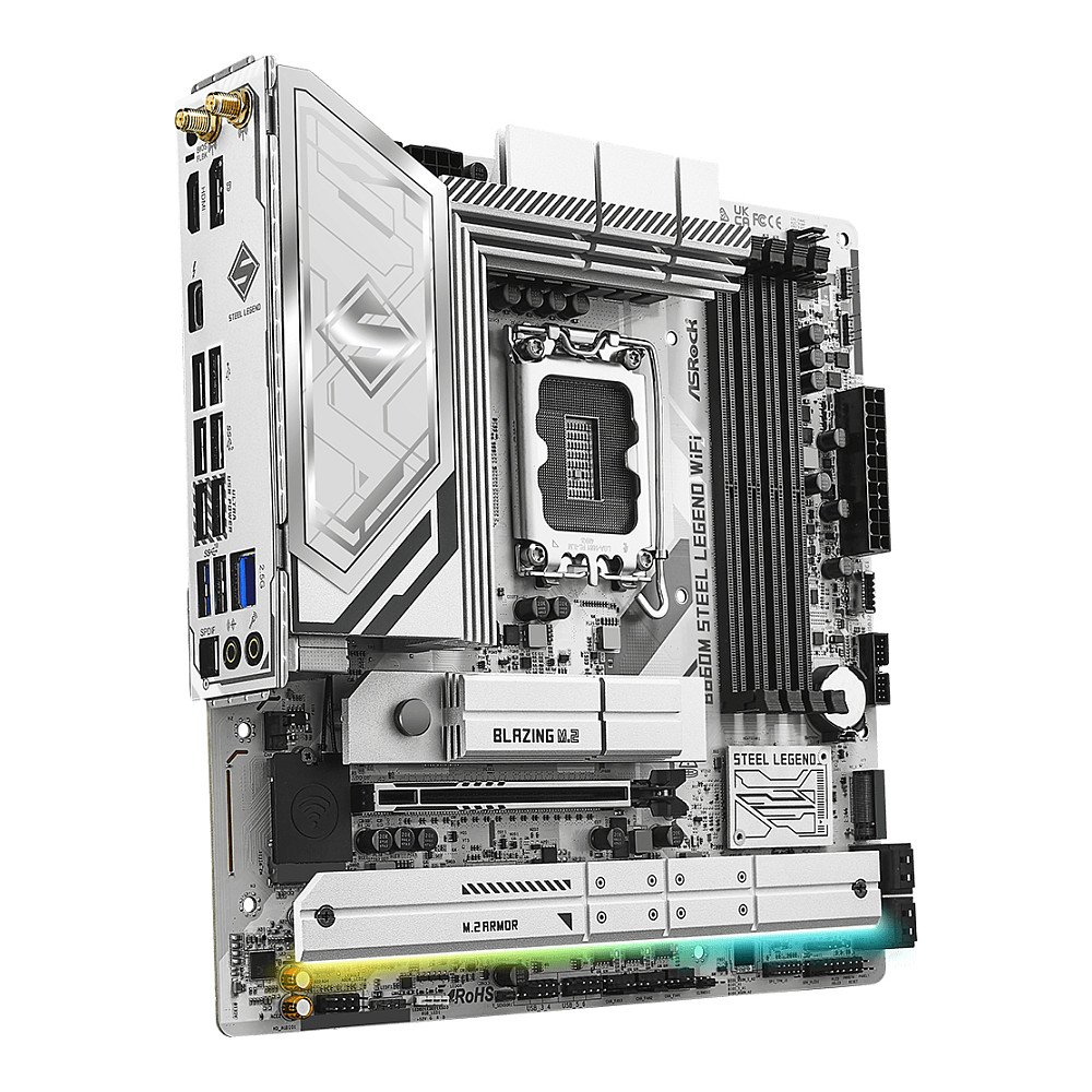Pllakë Amë ASRock / B860M Steel Legend WiFi / 1851 / mATX / HDMI-DP / DDR5 - 3