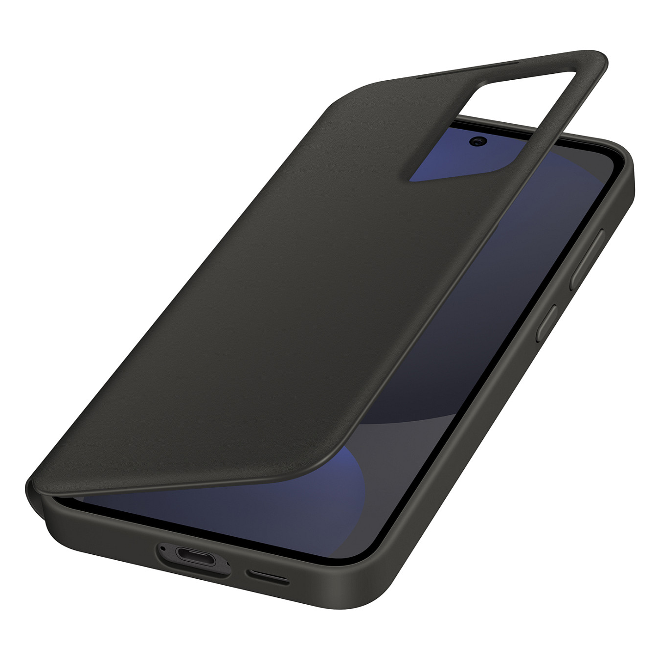 Mbrojtëse Samsung Smart View Wallet Case për Galaxy S24 FE – Zezë - 4
