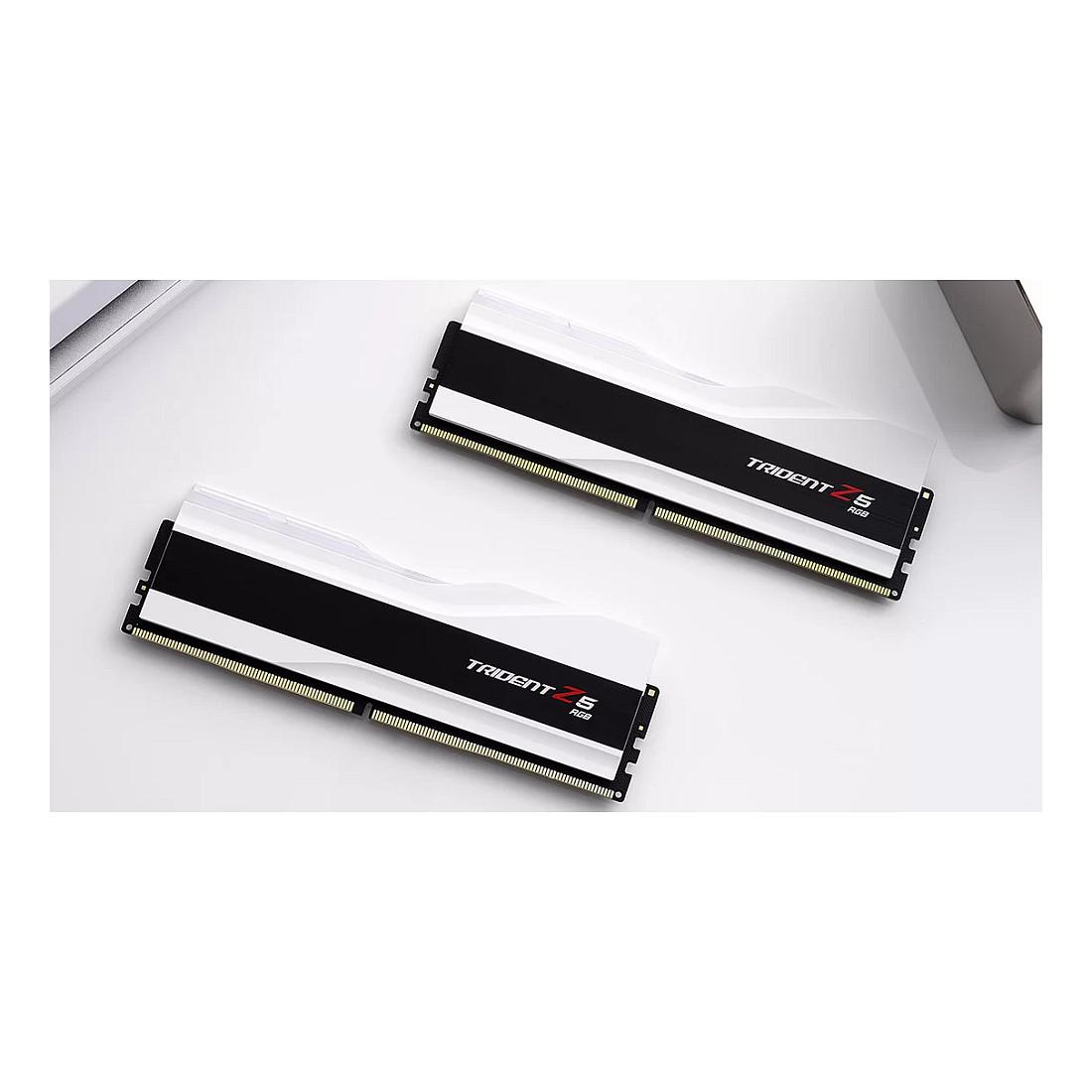 RAM Memorie DDR5 G.SKILL Trident Z5 RGB, 48GB (2x24GB), DIMM, 8200MT/s, CL40, Intel XMP 3.0 - Bardhë - 5