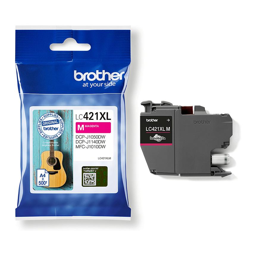 Ink Brother LC-421XLM, 500 faqe - Rozë - 5