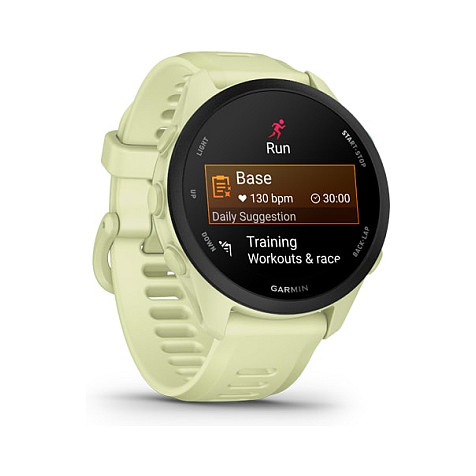 Orë e Mençur Garmin Forerunner 70 / 1.2 Inch / AMOLED / Touchscreen / GPS / Bluetooth / 42.6mm - Verdhë - 12