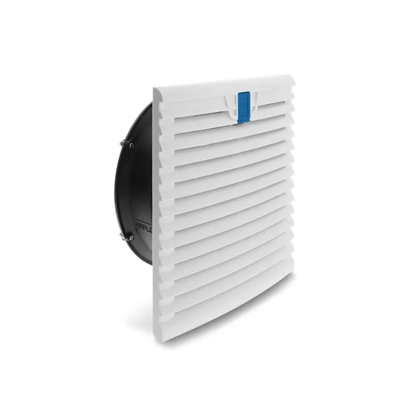 Ftohës për Kasë DeLOCK Axiallüfter / 254 × 254 × 107mm / 230V AC / Me Filter - Bardhë/Zezë/Blu