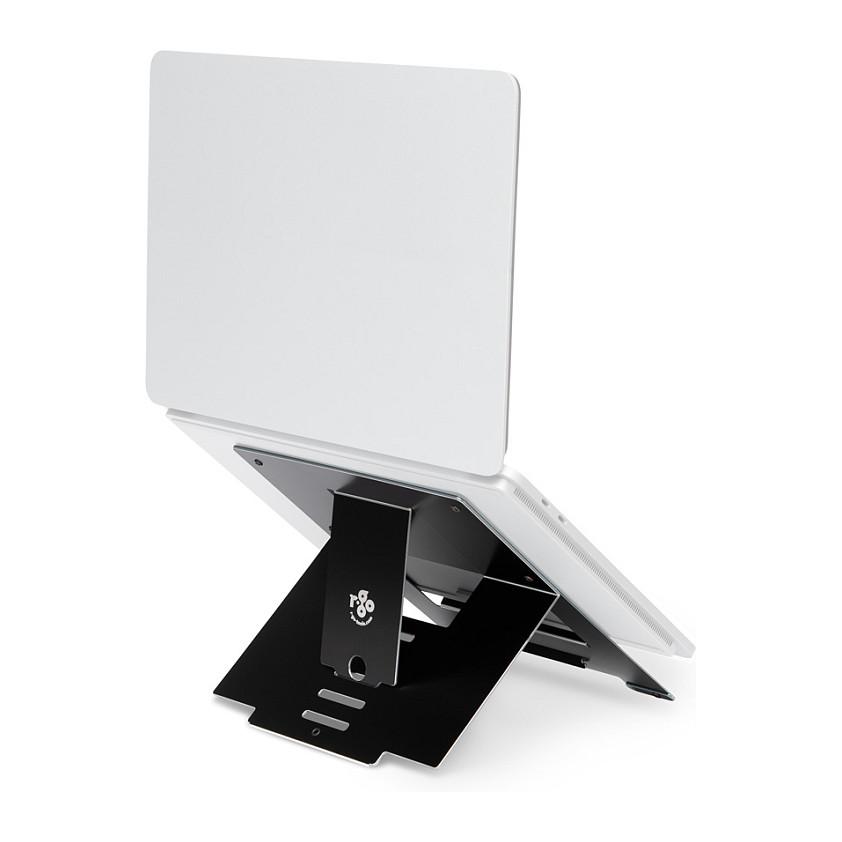 Mbajtëse për Laptop R-Go Riser Flexible / E rregullueshme / 10–22" / 5 kg / 135–220 mm / 5 pozicione - Zezë