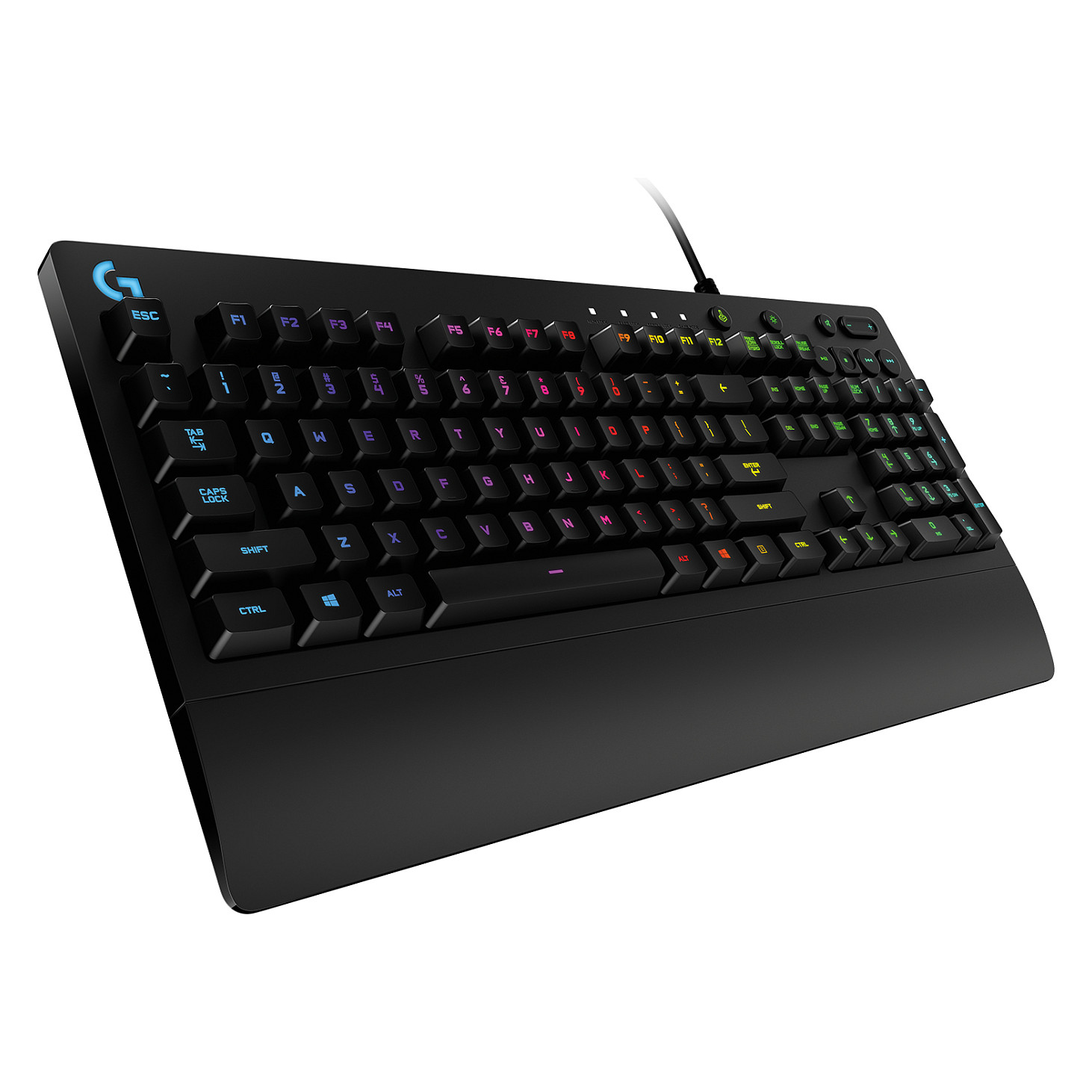 Tastierë Gaming Logitech G213 Prodigy USB RGB / Wired / QWERTZ / German Language - Zezë - 4