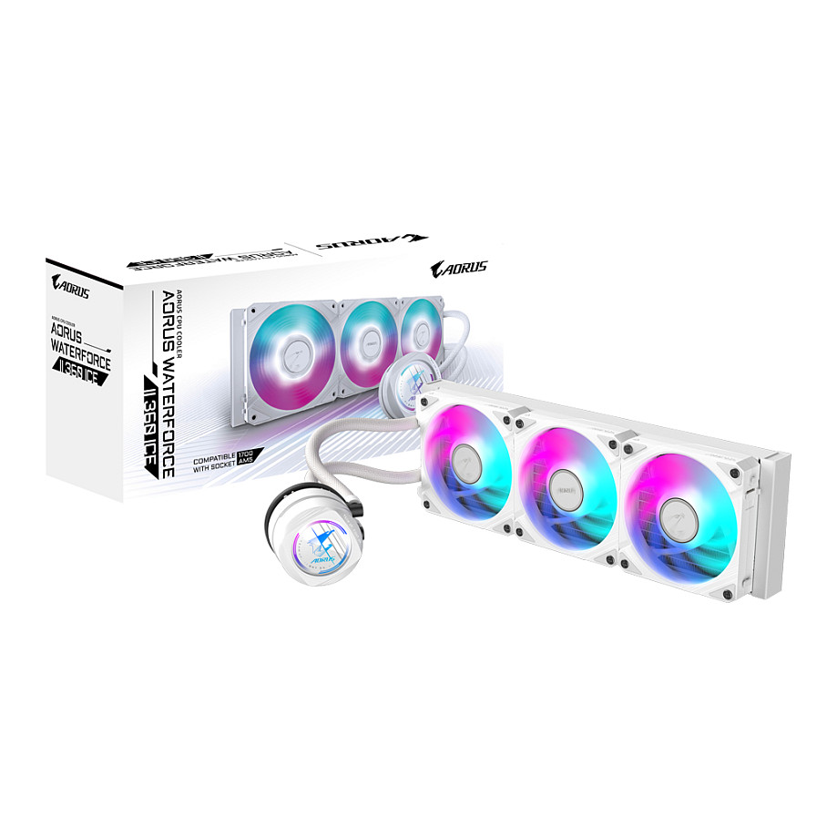 Ftohës për Procesor K Cooler GIGABYTE AORUS WATERFORCE II 360I AIO Liquid - 1
