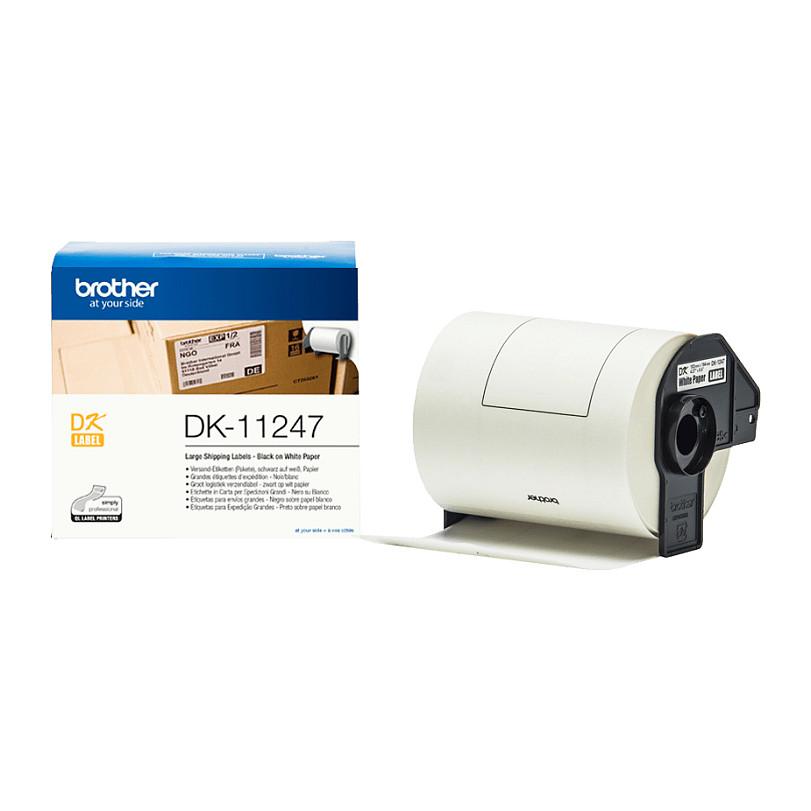 Etiketa për Printer Brother DK-11247 / 180 copë - Bardhë