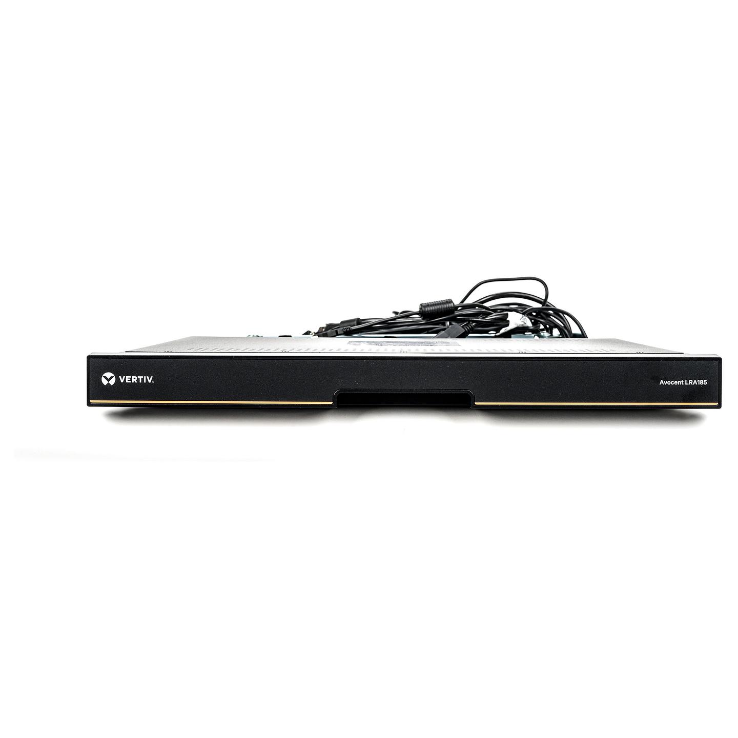 KVM Switch Vertiv Avocent LRA185KMM-205, ekran 18.5", 1366×768px, Rack 1U - Zezë - 3