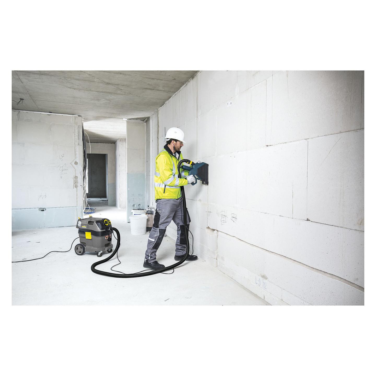 Fshesë me Vakum Kärcher NT 30/1 Tact Te M / Wet & Dry / 1380W / 30L - Gri/Ver­d­hë - 2