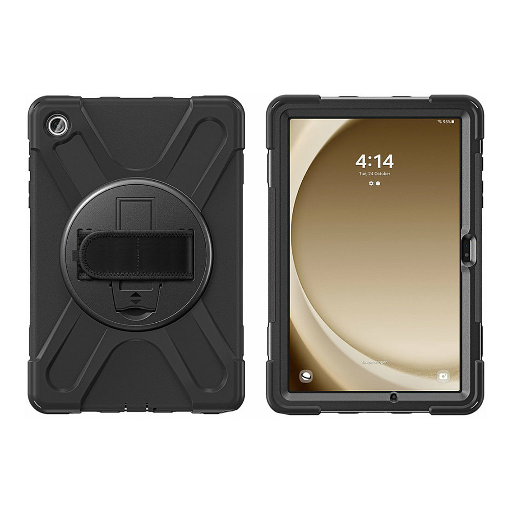 Aksesorë për tablet 4smarts Rugged Case Grip / Samsung Galaxy Tab S7 / S8 / S9 / S9 FE / 10.9" - Zezë - 3