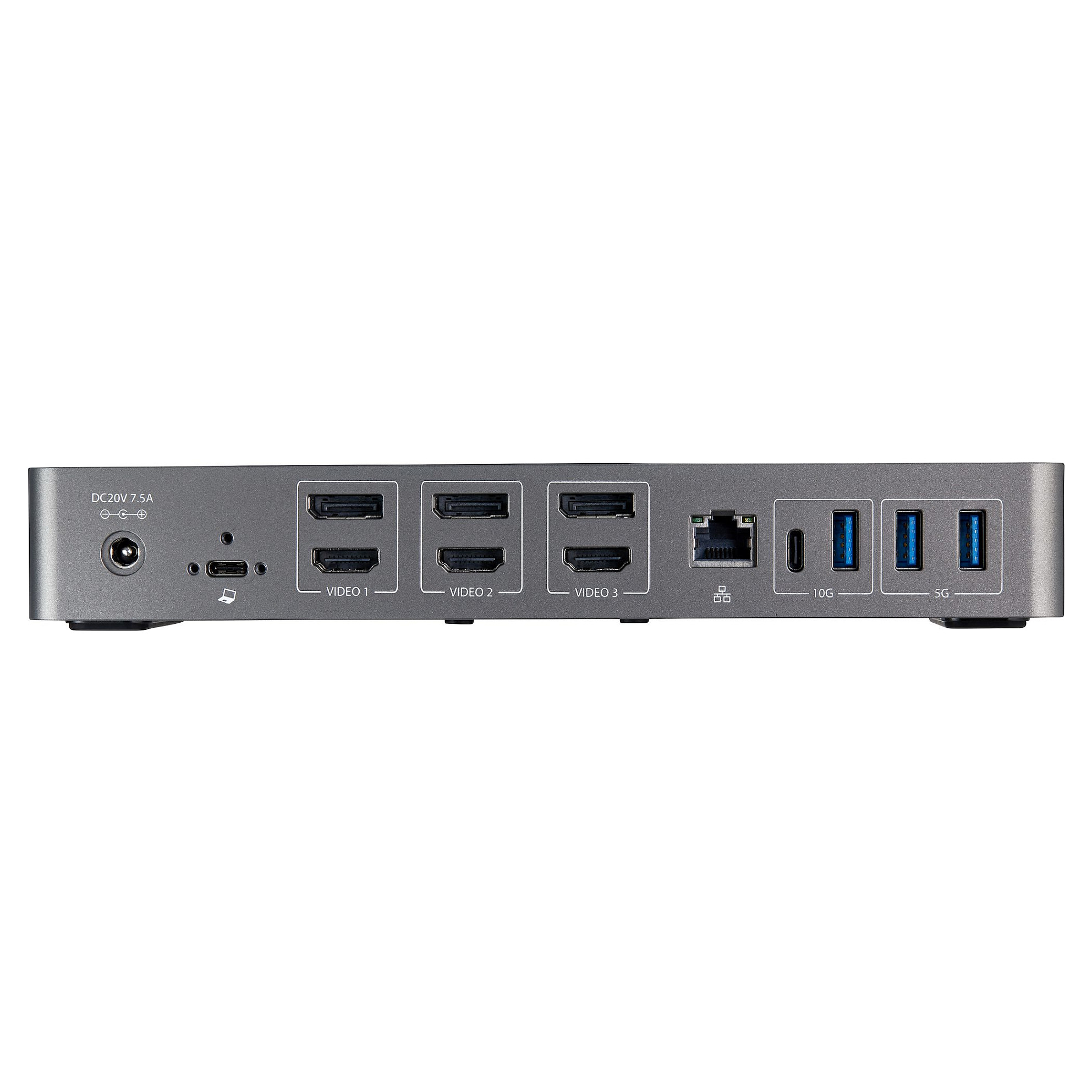 Docking Station StarTech Dock / 4xUSB‑A / 2xUSB-C / 3xHDMI / 3xDisplayPort – Zezë - 8